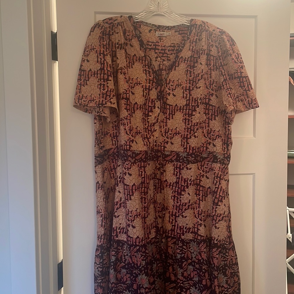 Faherty dress with professional alterations